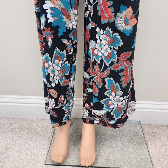 I.N.C International Concepts floral print wide leg pants - Picture 6 of 8